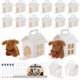 thumbnail image 1 of Cajas de Favor LOVYNO 18 piezas con forma de casita de perro DIY, 1 of 5