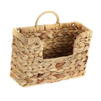 Magideal - Revistero De Pared Organizador De Archivos Soporte De Periódicos Archivador De Cartas Hecho De Pasto De Agua Resistente Adecuado Para Salón