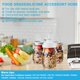 thumbnail image 3 of Kit de sellado al vacío para frascos Mason GLEFLE para FoodSaver, 3 of 8