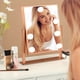 thumbnail image 5 of Espejo de maquillaje BWLLNI Hollywood, tocador iluminado, 9 bombillas LED, 5 of 7