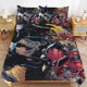thumbnail image 2 of The Amazing Spider-Man 3 Piece Sets Full/Queen Size - Reversible Microfiber Quilts with 2 Shams Soft Lightweight Bedspread Coverlet Comforter for All Season Bed Sheets, 2 of 5
