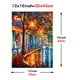 thumbnail image 1 of 1pc Dance Under The Rain By Leonid Afremov Canvas Poster, Wall Art Picture Print For Home Decor, No Frame 12x16 Inch 16*24inch, 1 of 5