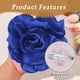 thumbnail image 3 of Broche elegante de moda con borde quemado, alfiler de flor para traje de mujer, ropa profesional, adornos de ramillete hechos a mano., 3 of 5