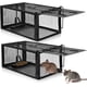 thumbnail image 1 of Paquete de 2 trampas para ratas humanas: trampa para ratones "Have a Heart" para ardillas, ratones y ratas. Trampas para ratas vivas, captura y suelta para interiores y exteriores., 1 of 7