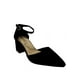 thumbnail image 2 of Zapato Reina Gamuza Ecológica ZAW51 Negro, 2 of 5