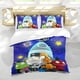 thumbnail image 5 of Rob el Robot Conjunto de sábanas temático, trío de piezas, cómodo y amigable con la piel, diseño único, regalo de decoración para el hogar para familiares, amigos y fans,140cm *210cm, 5 of 6