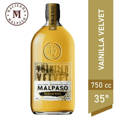 Pisco Blend Vainilla Velvet 35° Botella 750 Mal Paso