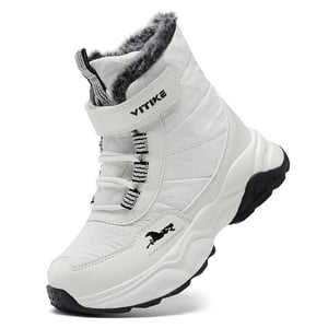 Botas De Senderismo Vituofly Para Niños Y Niñas, Cálidas Para Invierno Y Nieve, Talla 4