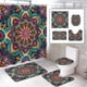 thumbnail image 3 of Set De Baño Myst Design 4 Piezas 71 X 71 Pulgadas Floral Multicolor, 3 of 3