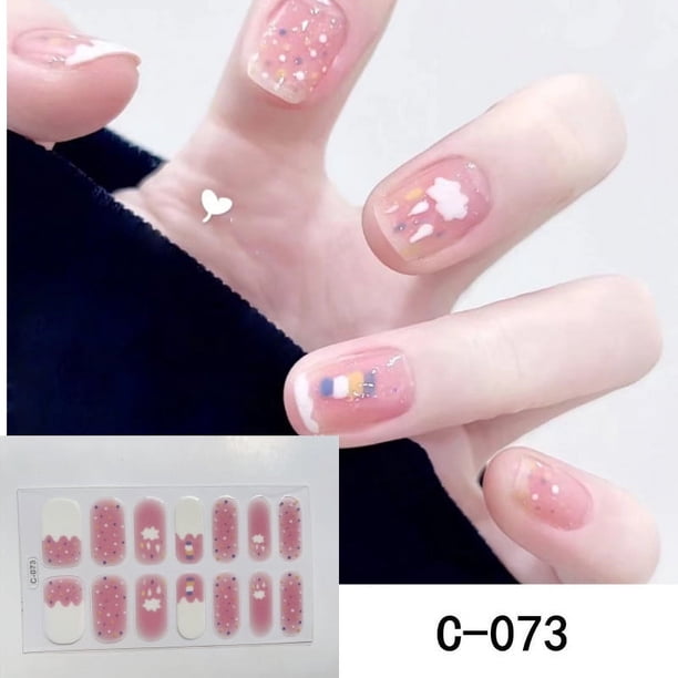 14 Pcs Press On Nails Medium Square Pink Coffin Fake Nails With Faux Pearl Design Full Cover Acrylic False Nails Nail Art Supplies For Women Manicure Decorations