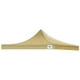 thumbnail image 2 of Lona Oxford Engomada para Toldo Plegable 3x3 MTS Crema Impermeable, 2 of 2