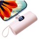 thumbnail image 1 of Power Bank CooLuzer Cápsula 5500mAh Doble USB-C Rosa, 1 of 9