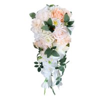 Bothyi - Ramo De Novia Bohemio Artificial Para Bodas Al Aire Libre, Accesorios Para Fotos De Despedida De Soltera