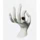 thumbnail image 3 of Anillo plata 925 y Coral rojo; talla 6 - talla 12 española, 3 of 3
