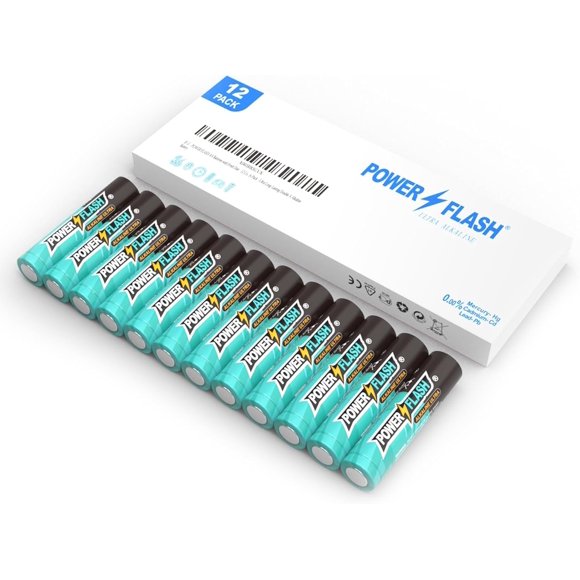 Batería alcalina POWER FLASH POWER FLASH de larga duración (24)
