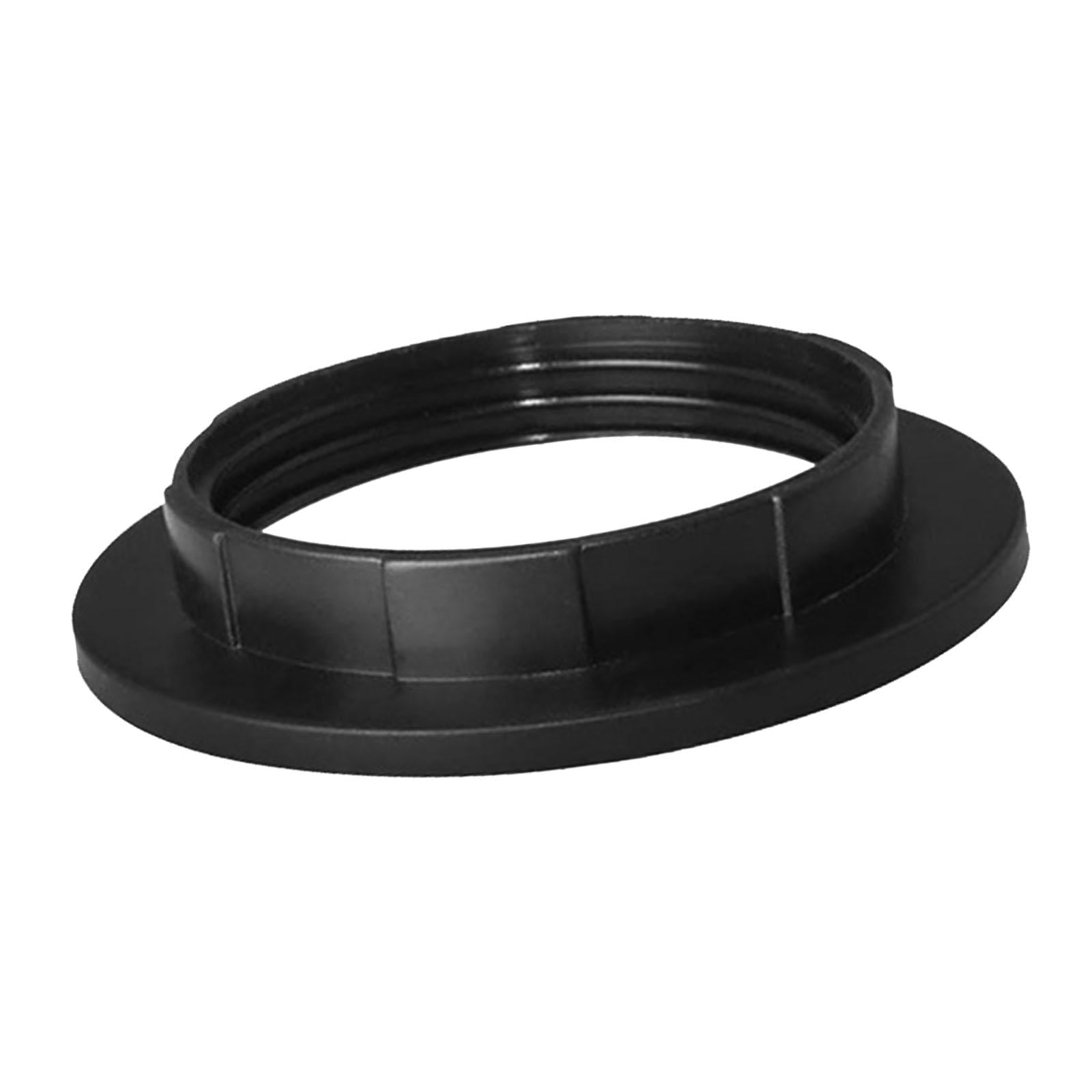 Bothyi - Anillo Adaptador Para Pantalla De Lámpara, Anillo De Retención Para Portalámparas, Color Negro