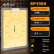 thumbnail image 2 of Luz LED de cultivo Gerylove SP1500, espectro completo tipo luz solar, 2 of 7