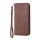 thumbnail image 4 of Funda Flip FOXDOCK para Motorola Moto G34 , Estilo Billetera con Diseño Rombo, Correa de Mano y Soporte, Uso Diario, 4 of 5