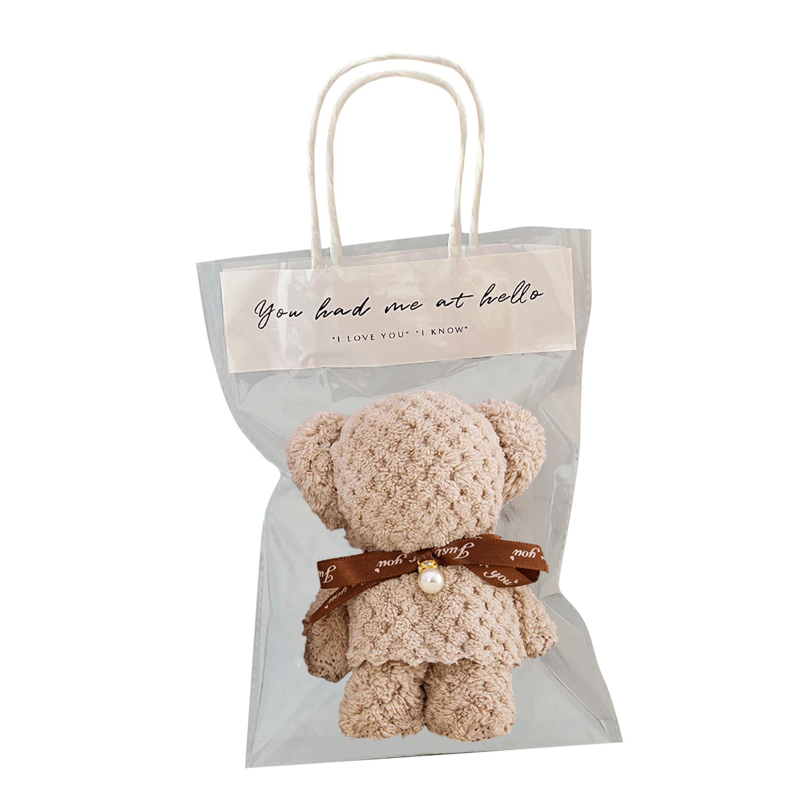 Bothyi - Animales Oso Toallas Toalla De Ducha Suave Toalla De Baño Para Fiesta En Casa Baño Café Bolsas Normales