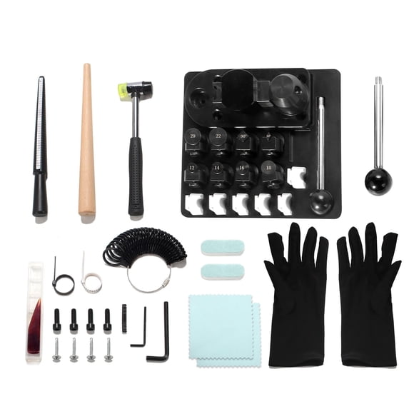 Kit de herramientas para doblar anillos Sidasu 14 piezas con troqueles de nailon