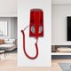 thumbnail image 3 of Teléfono de línea fija Artisam rojo, montable en la pared, con cable, 3 of 9
