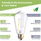 thumbnail image 5 of Bombilla LED Sigalux EcoBright T20, regulable, E26, 7,7 W, 5 of 6