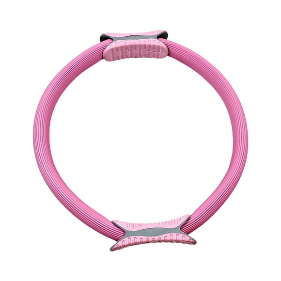 Anillo de Pilates para Fitness, Accesorios para Equipos, Dispositivo de Ejercicios Antideslizante, Círculo de Ejercicios para Entrenamiento de Core, Rosa