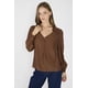 thumbnail image 1 of Blusa Agustina Chocolate chocolate L, 1 of 6