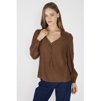 Eclipse - Blusa Agustina Chocolate Chocolate S