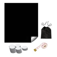 Bothyi - Cortina Opaca Para Privacidad, Resistente Al Calor, Cortada A Cualquier Tamaño/Forma, Cortina Opaca De 145 Cm X 200 Cm