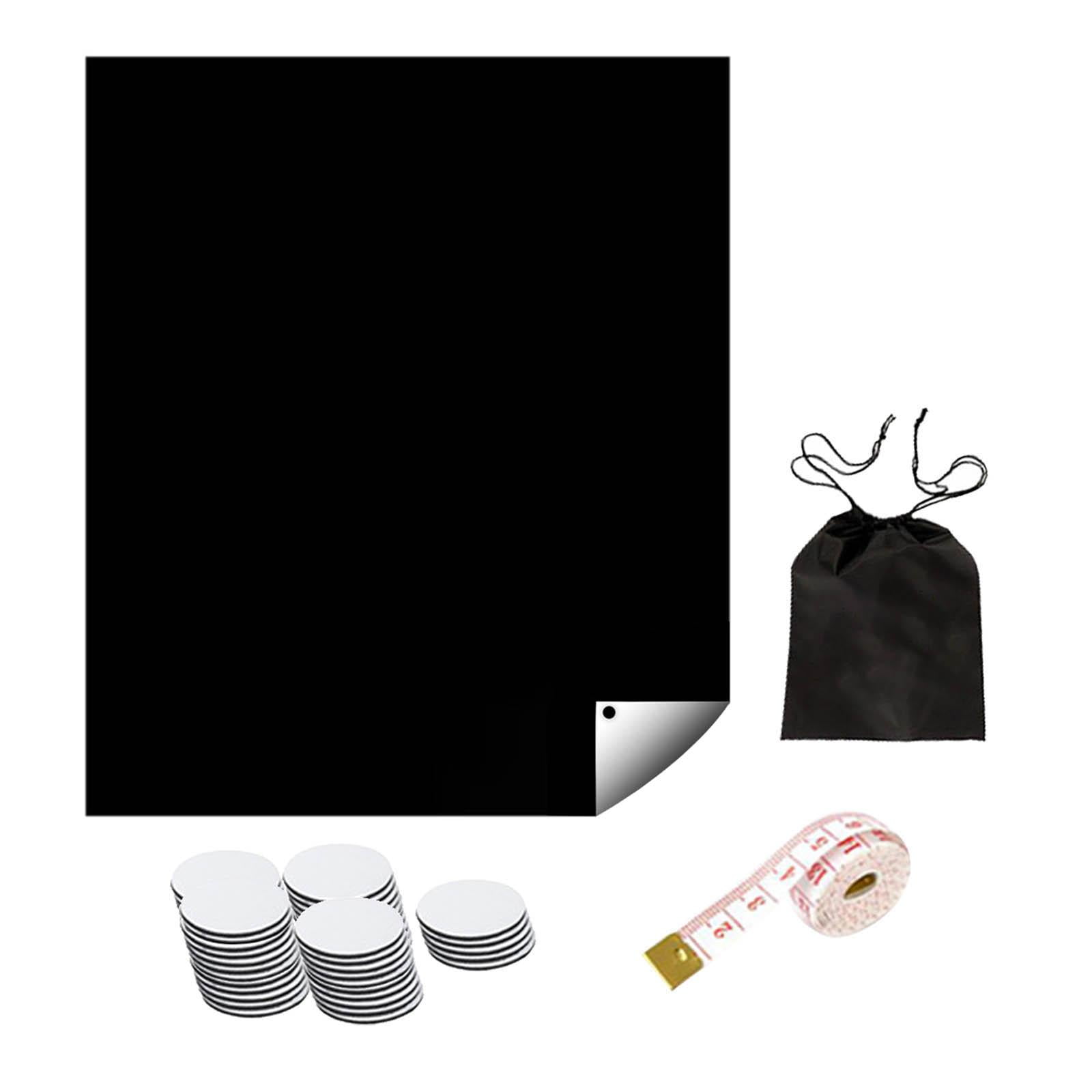 Bothyi - Cortina Opaca Para Privacidad, Resistente Al Calor, Cortada A Cualquier Tamaño/forma, Cortina Opaca De 145 Cm X 200 Cm