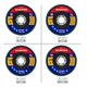 thumbnail image 2 of Juego de discos con solapa WORKPRO T29 de muelas abrasivas de circonio, paquete de 20, 2 of 7