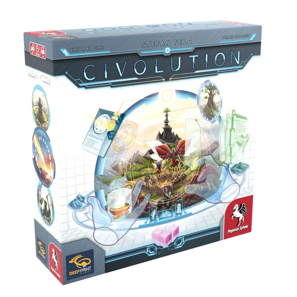 Juego de mesa Civolution de Stefan Feld y Viktor Kobilke