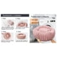 thumbnail image 5 of Cama Nido Donut Mascotas S PetsCool Rosa 50 cm Antiansiedad Perro Gato, 5 of 6