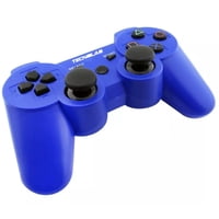 Tecnolab - Joystick Compatible Ps3 Con Bluetooth Y Vibración Azul - Ps