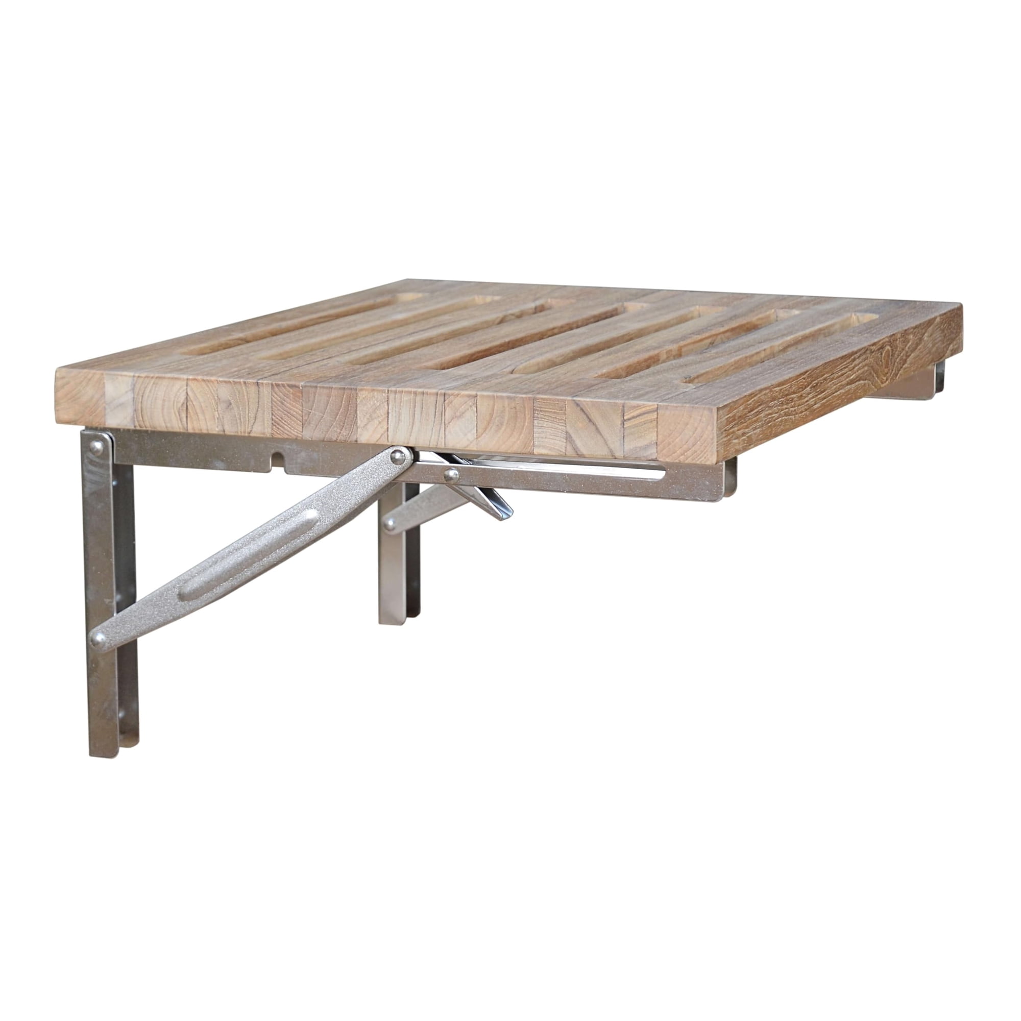 Anderson Teak - Silla Plegable Anderson, Teca, Teca, Soporte De Pared, Capacidad De 500 Libras