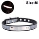 thumbnail image 1 of Collar para perro con placa de identificación grabada, personalizable, de cuero suave, con placa de identificación individual, para perros pequeños, medianos y grandes., 1 of 8