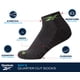 thumbnail image 3 of Calcetines Reebok Quarter para niños, paquete de 12 unidades, elásticos, rendimiento, 3 of 7