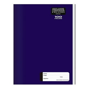 Pack X 4 Cuaderno College Liso Ciencias 100 Hojas – Proarte