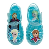 Sandalias De Gel Disney Frozen Elsa Y Anna Para Niñas Talla 11