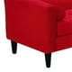 thumbnail image 3 of Sofa Retro 3cg Felpa 00 Rojo, 3 of 6