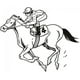 thumbnail image 1 of Decomural Racing Jockey Race Horse WS-18605, 1 of 2