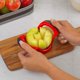 thumbnail image 5 of Cortador de Manzanas GoodCook Rojo con Cubierta de Acero Inoxidable, 5 of 8