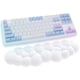 thumbnail image 1 of Reposamuñecas Sushret Cloud White Memory Foam Vegan, 1 of 7