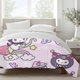 thumbnail image 2 of Kuromi Bedding Sets Bed Cartoon Duvet Cover Lightweight 3 Piece Bet Sets for Kids Boys Girls, 2 of 5