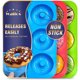 thumbnail image 1 of Moldes de Silicona Walfos para Donuts Set de 3, 1 of 3