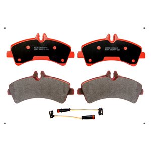 Ital Brakes Pm - Set Pastillas Frenos Traseras Para Mercedes Benz Sprinter 2016 2019