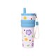 thumbnail image 5 of Botella De Agua De Acero Inoxidable Aislada Con Dise?o De Dibujos Animados, 680 Ml, A Prueba De Fugas, Para Regalo, Color Azul, 5 of 5