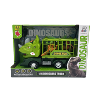 Camión Dinosaurio Verde Con Sonidos Magnetics