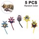 thumbnail image 1 of 5 juguetes para gatos, juguetes interactivos de peluche para masticar, lindos y entretenidos, para que jueguen, mastiquen, afilen, limpien las garras y los dientes., 1 of 8